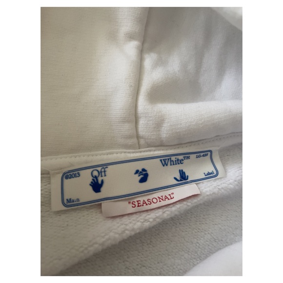 Off-White Hoodie white - Picture 3 of 5